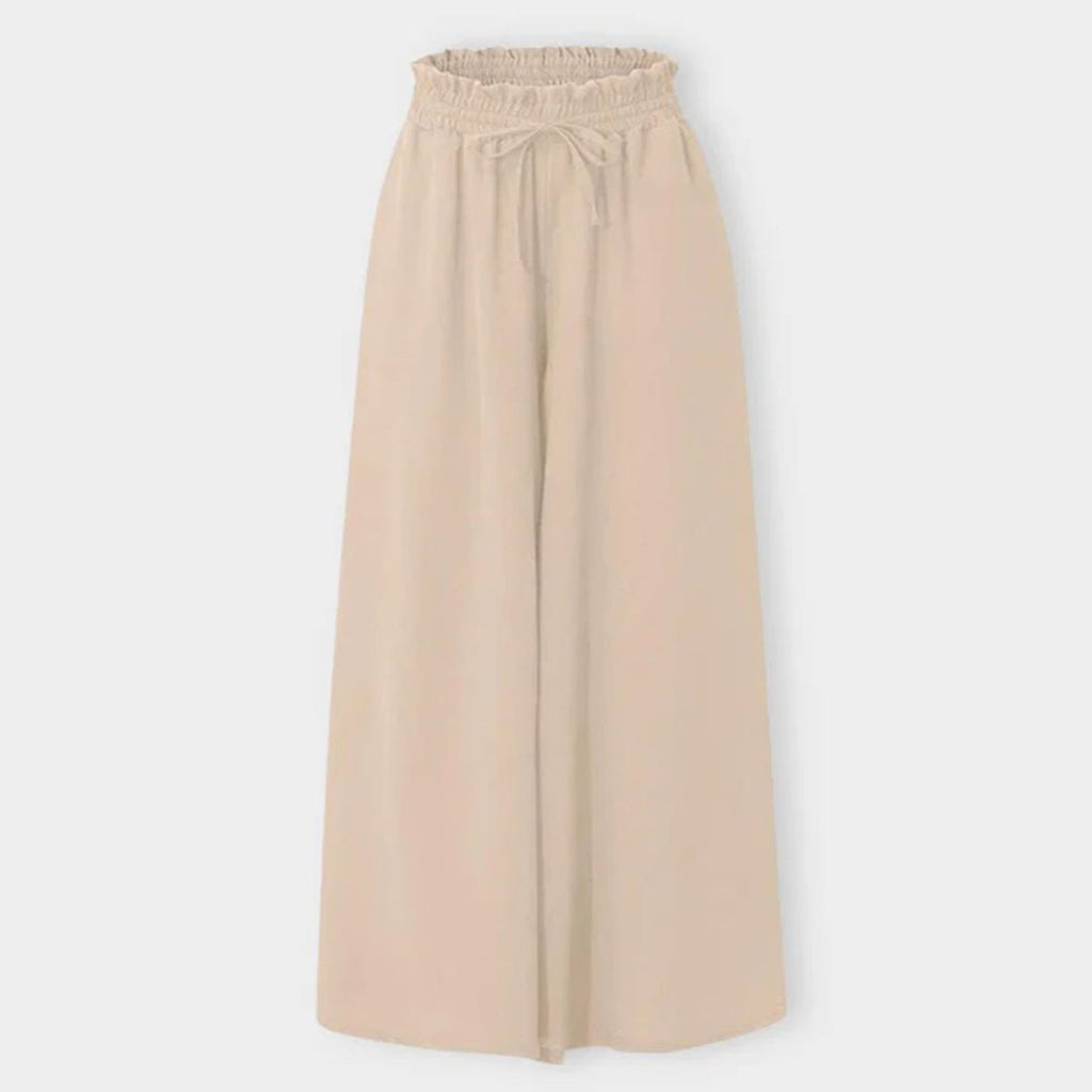 Cressida | Women's Two Piece Set Crop Top Wide Leg Pants