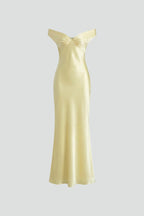 Hadley | Women's Off Shoulder Evening Maxi Dress