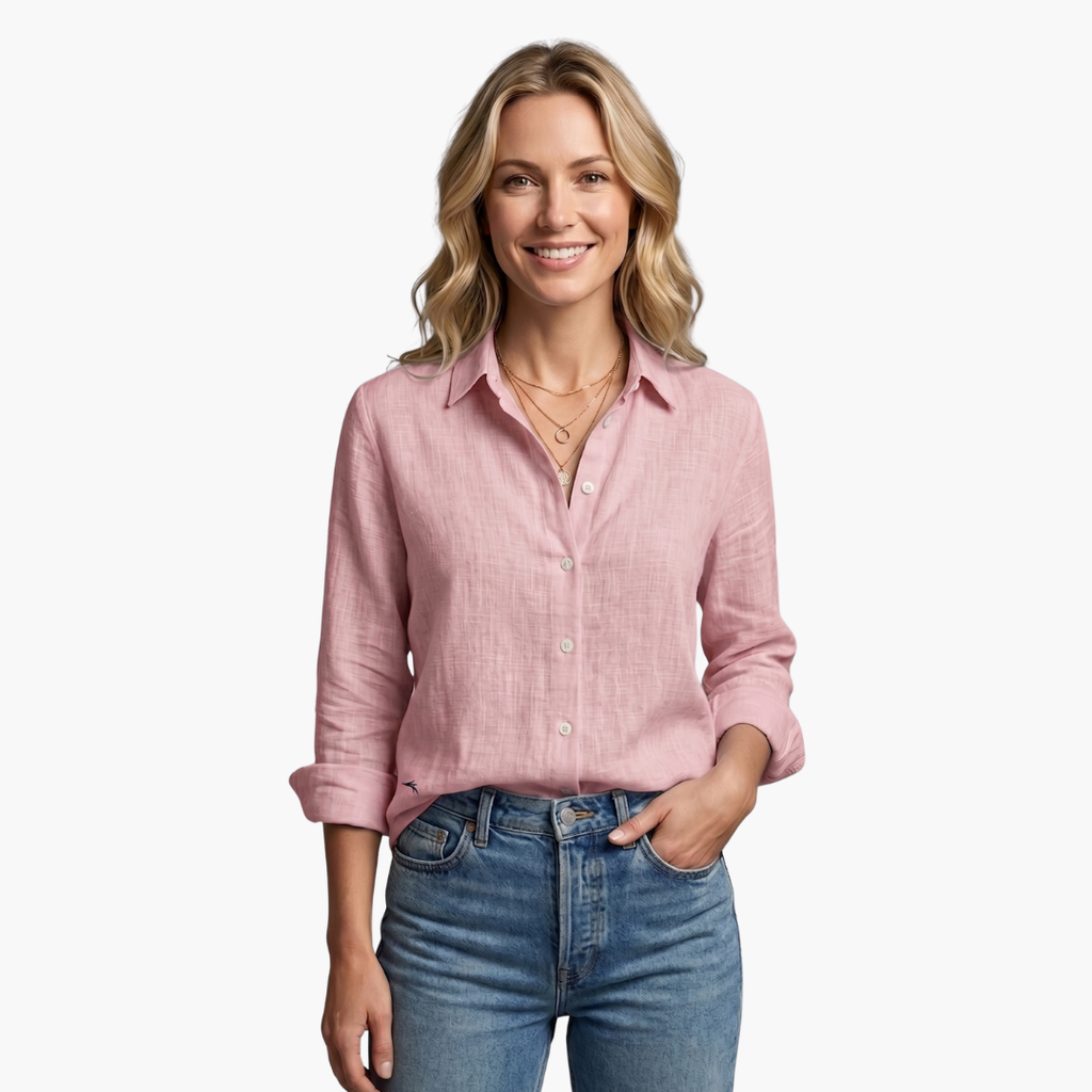 Isadora | Women's Button Up Long Sleeve Shirt