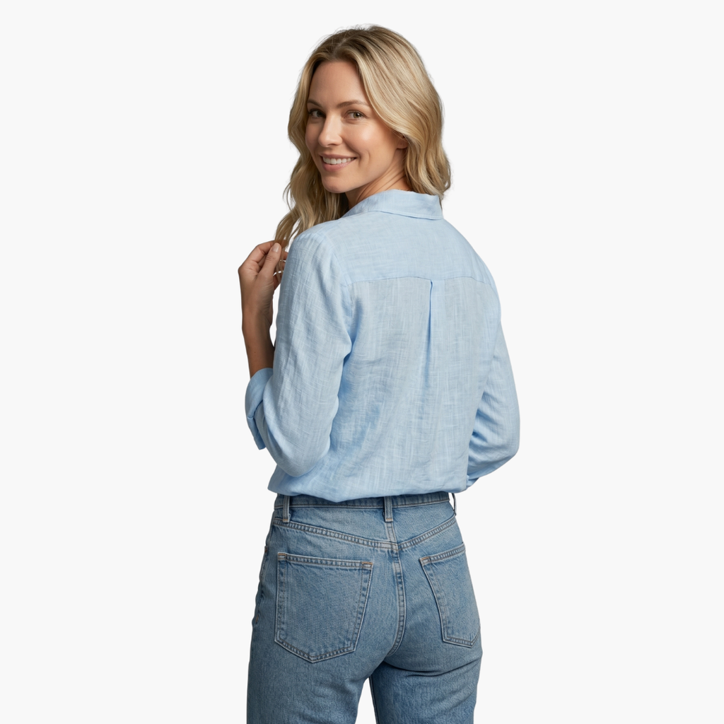 Isadora | Women's Button Up Long Sleeve Shirt