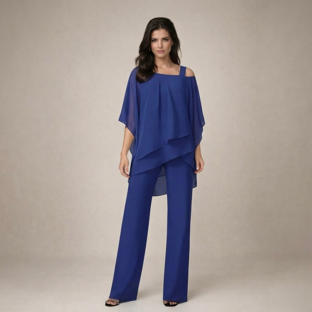 Lysandra | Women's Off Shoulder Wide Leg Set