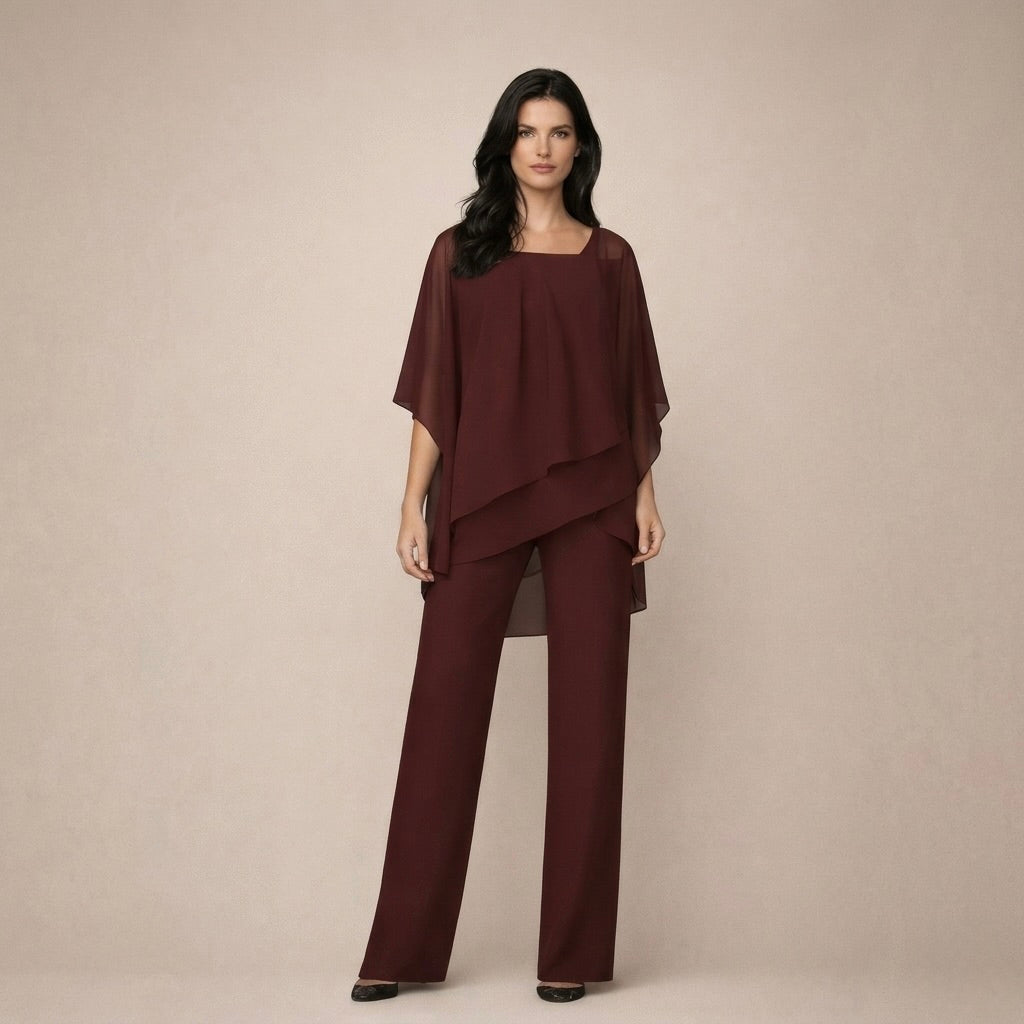 Lysandra | Women's Off Shoulder Wide Leg Set