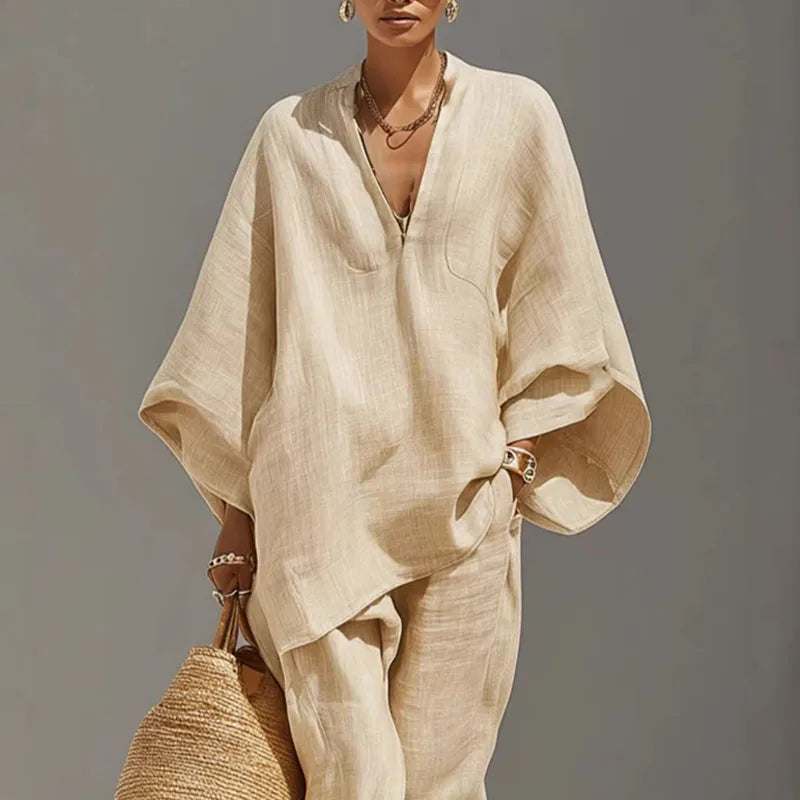 Marlena | Women's Batwing Sleeve Two Piece Set