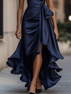 Ottavia | Women's Halter Neck Wrap Maxi Dress